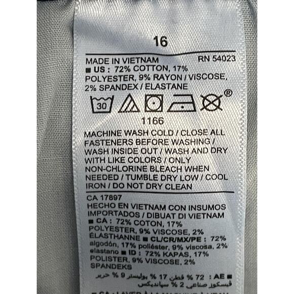 Old Navy Jeans Girls 16 High-Rise Rockstar Super Skinny Jeggings Built-In Tough - Picture 12 of 14